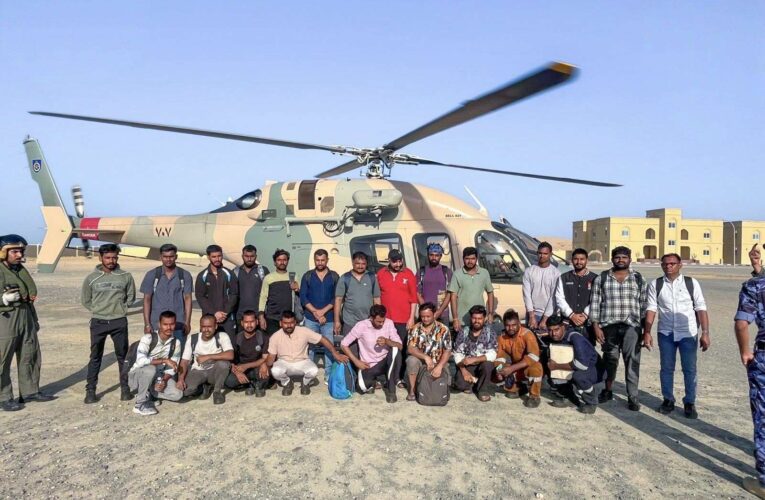 Indian Coast Guard coordinates rescue of 24 Indian crew members after missile attack on tanker off Oman