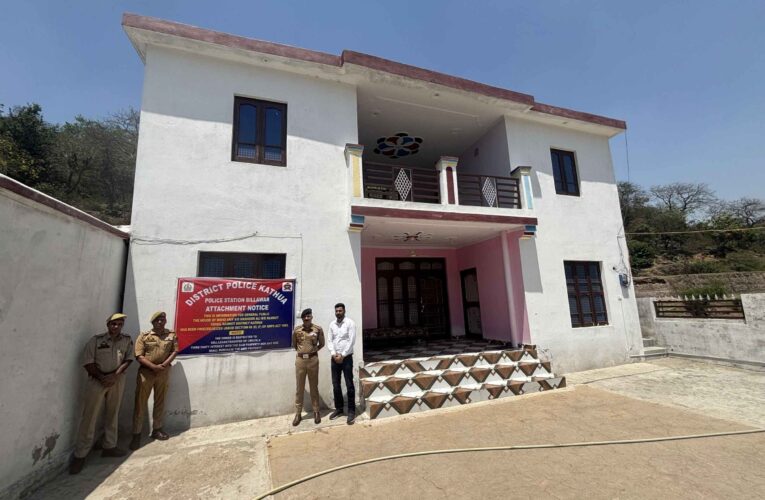 Kathua Police Attach Crores Worth Property of Notorious Drug Peddler in Billawar