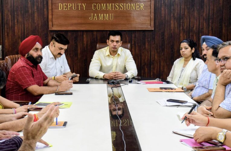 Jammu administration reviews water and electricity supply to ensure uninterrupted services during peak summer