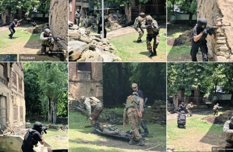 Ganderbal police conducts joint mock drill ahead of Amarnath Yatra