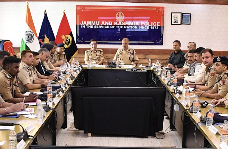 Jammu and Kashmir security review meeting held for Shri Amarnath Yatra 2026