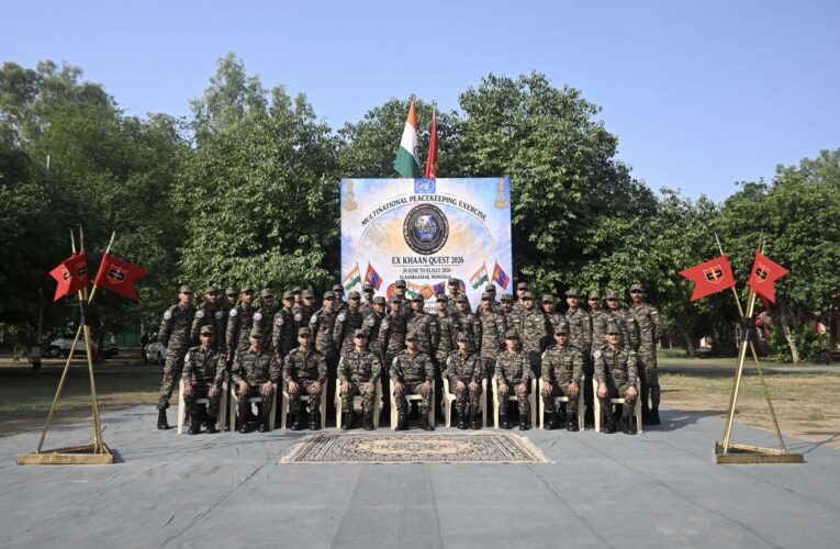 Indian Army Contingent Leaves for Multilateral Military Exercise Khaan Quest in Mongolia