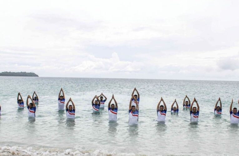 Indian Coast Guard Celebrates International Yoga Day Across Andaman and Nicobar Stations