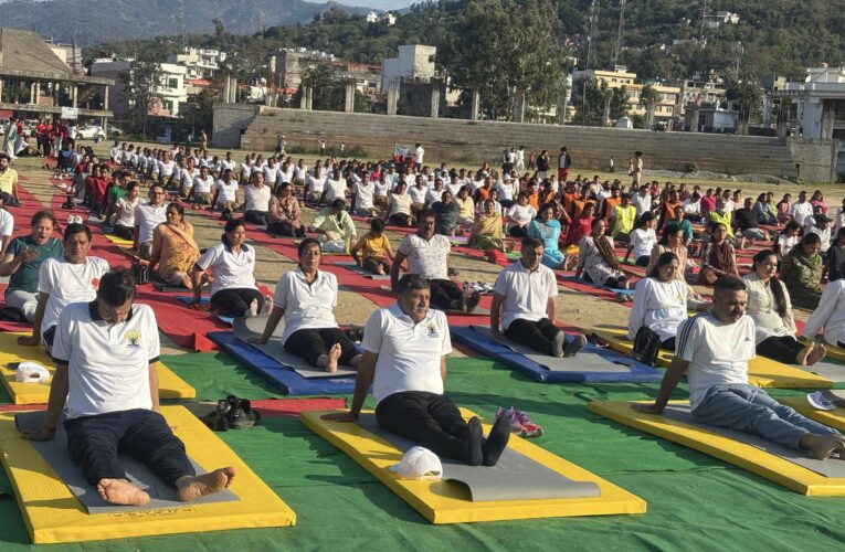 Udhampur Reasi Police Range Celebrates 12th International Day of Yoga