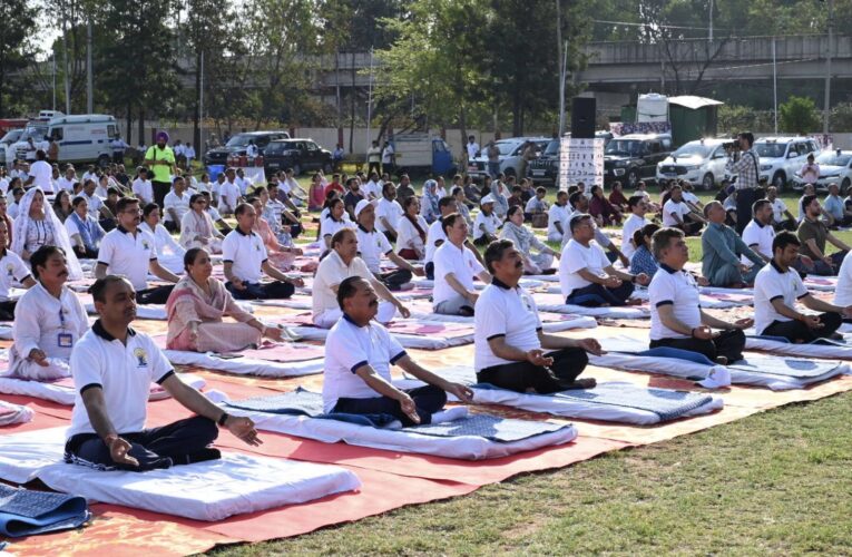 Massive Participation Across Jammu Province Marks 12th International Day of Yoga