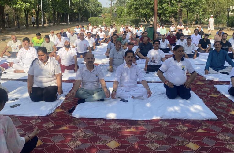 Sat Sharma Highlights Yoga as Indias Gift to Humanity on International Yoga Day