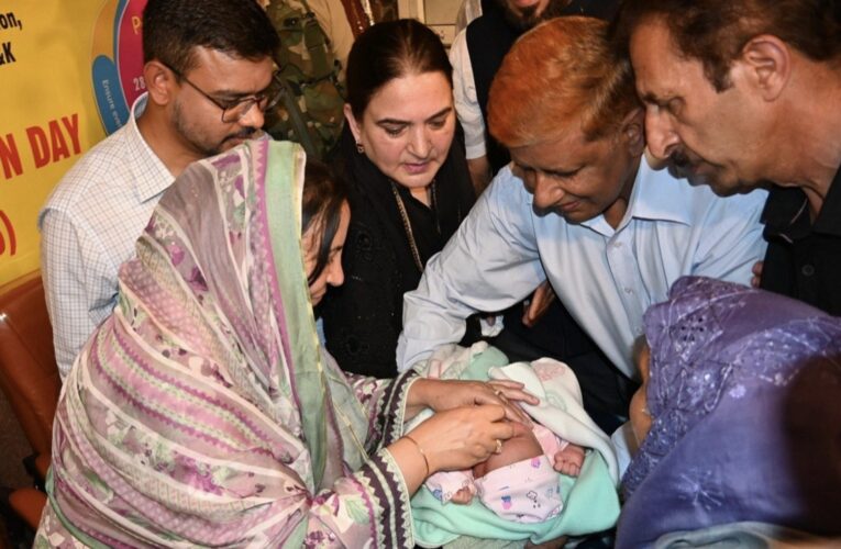 Sakeena Itoo launches Pulse Polio Immunization drive at District Hospital Kulgam