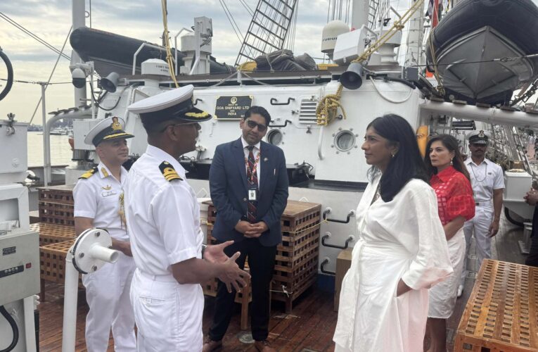Indian Navy Ship INS Sudarshini Visits Baltimore to Strengthen Maritime Bonds