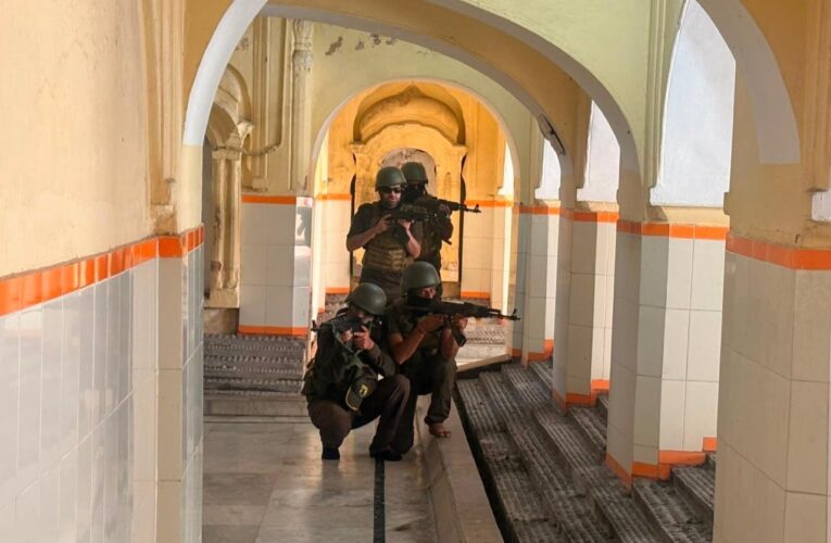 SOG Jammu and NSG conduct joint mock drill at Raghunath Temple for Shri Amarnath Yatra security