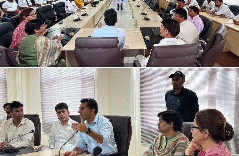 Dr Shahid Iqbal Reviews Sports Infrastructure and Facilities at GCOPE Ganderbal