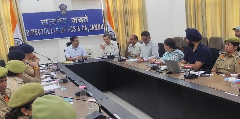 Jammu Migrant Relief: FCS&CA Director and Relief Commissioner Review Progress of Special Ration Scheme