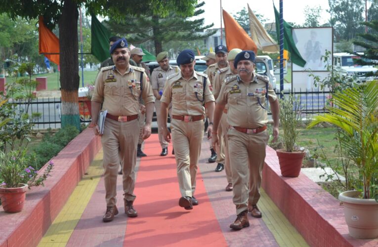 Shri Amarnath Yatra 2026: DIG Shiv Kumar Sharma Speeds Up Security Grid and Inter-Agency Synergy in Udhampur