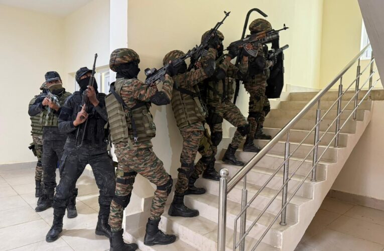 Security Forces Conducts Joint Mock Drill Ahead Of Forthcoming Kheerbhawani Mela-2026