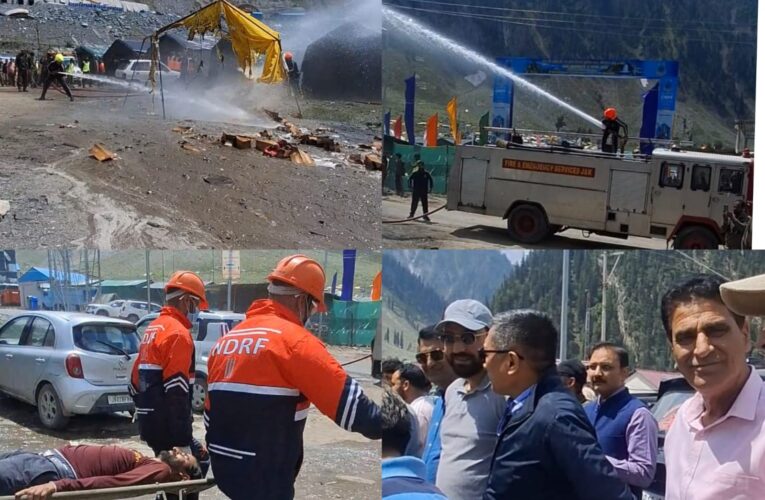 NDMA Conducts Mock Exercise to Test Emergency Preparedness Along Baltal Axis for Shri Amarnath Ji Yatra 2026