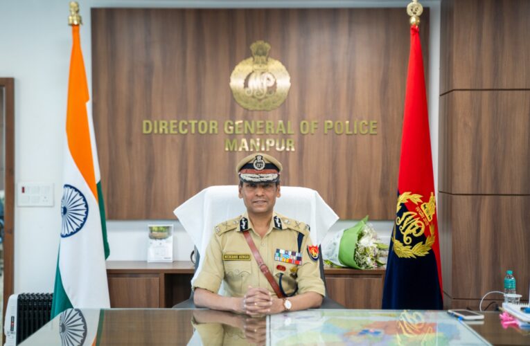 Mukesh Singh takes charge as Manipur Director General of Police