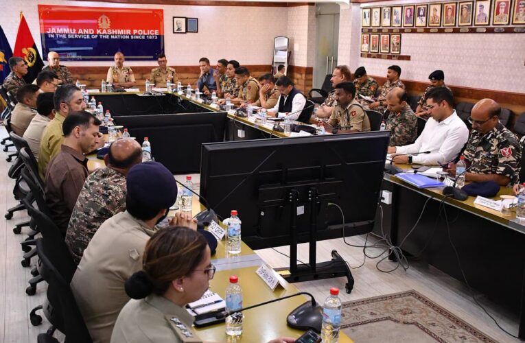 Shri Amarnath Yatra 2026: DGP Nalin Prabhat Chairs J&K Security Review Meeting