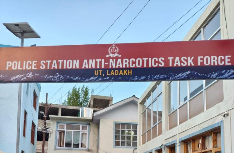 Ladakh ANTF arrests youth with suspected heroin in Leh anti narcotics drive