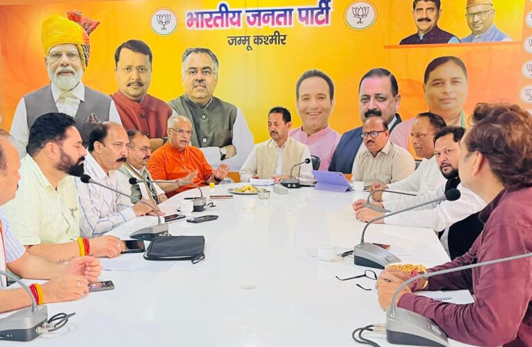 Ashok Koul reviews preparations for Samrasta Yatra, Sant Sampark Abhiyaan