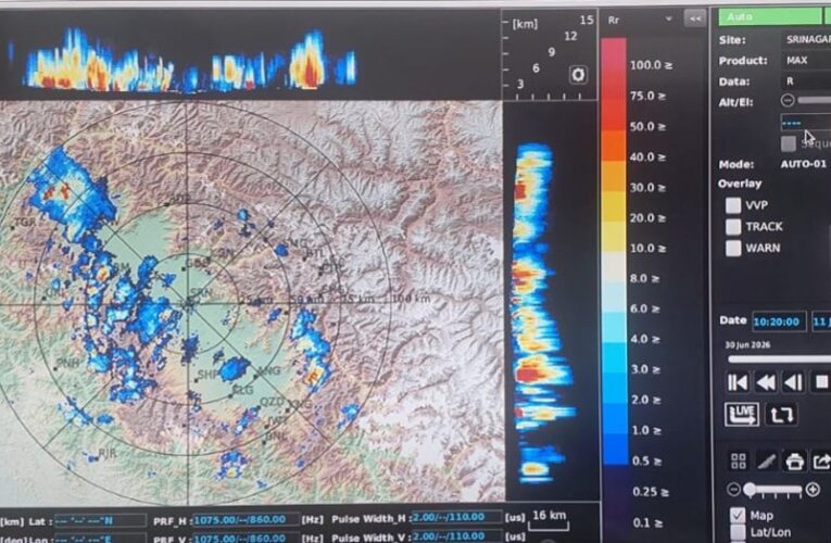 Jammu and Kashmir weather update warns of heavy rain and flash floods risk