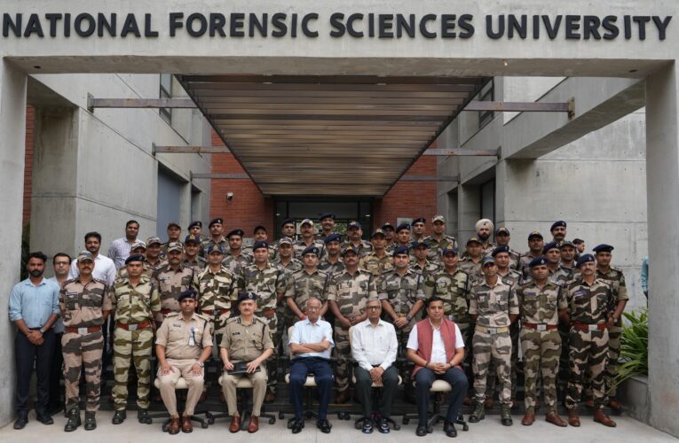 NFSU Gandhinagar hosts 12 week cyber commando training for CISF personnel