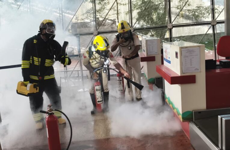 Disaster management mock exercise conducted at Veer Savarkar International Airport