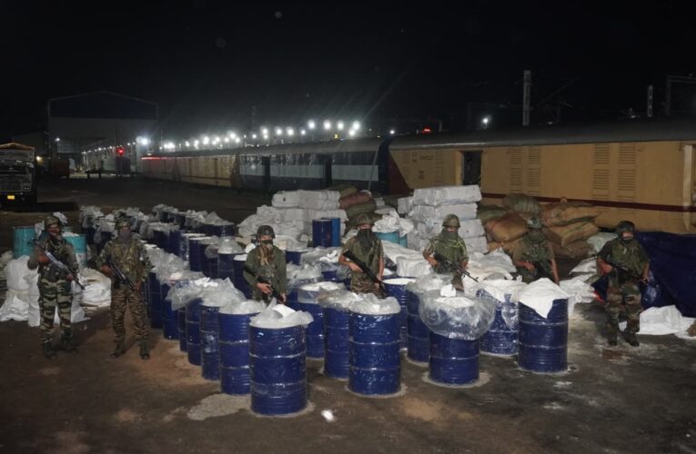 Assam Rifles and joint forces seize illegal cough syrup worth over 1.3 crore rupees in dual anti-smuggling operations