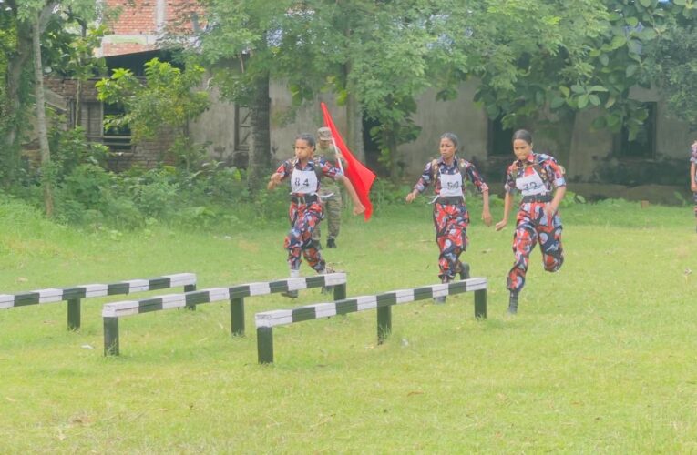 Inter Group Thal Sena Camp competition showcases skills of West Bengal and Sikkim NCC cadets