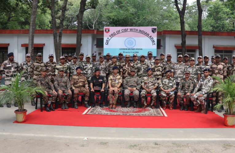 Indian Army begins counter terrorism training capsule for CISF personnel