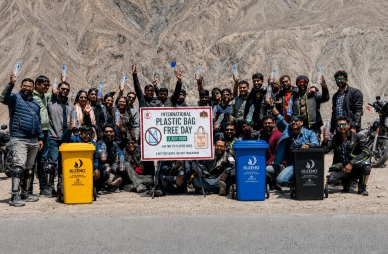 Indian Army and Ladakh communities join hands for plastic free environment on International Plastic Bag Free Day