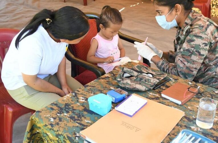 Indian Army organizes medical and dental camp in Kibithu Arunachal Pradesh