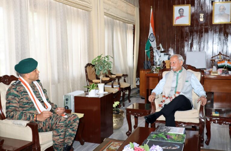 Gajraj Corps commander meets Arunachal Pradesh Governor to discuss military civil cooperation