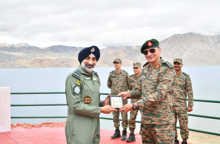 Air Force chief reviews operational preparedness in Northern sector