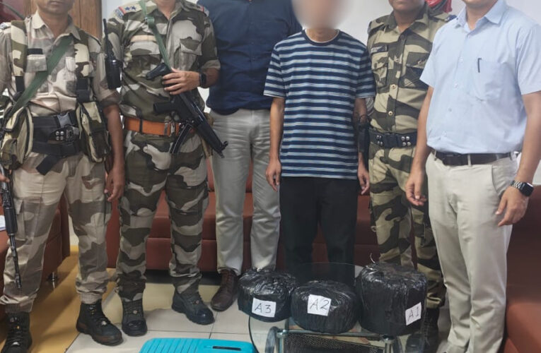 CISF Seizes Over 3.2 Kg of Suspected Cannabis at Imphal Airport