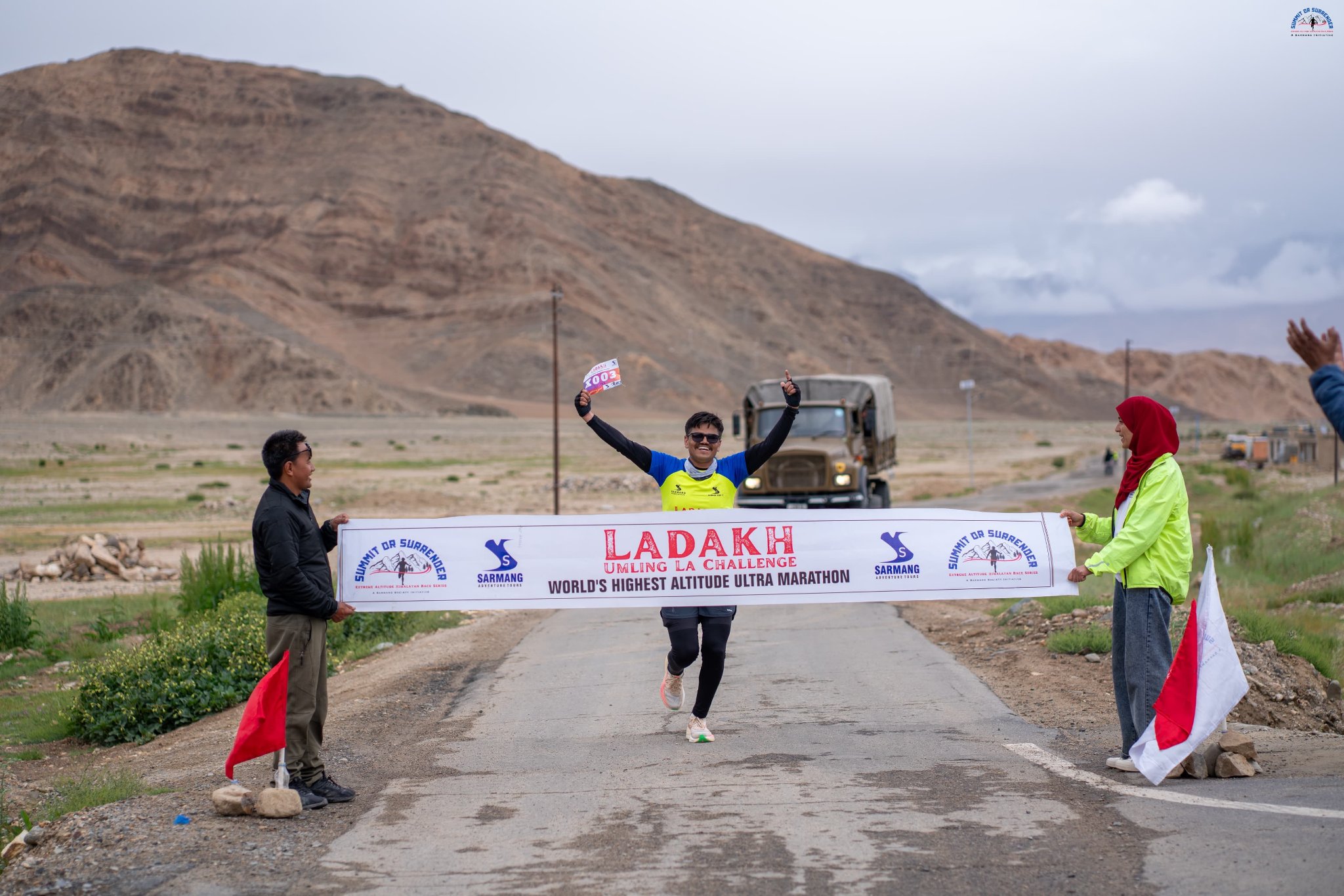 Indian Army Clinches Top Spot at World’s Highest Ultra Marathon in Umling La