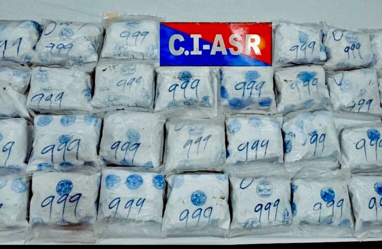 Amritsar Counter Intelligence Busts Cross-Border Drug Module, Seizes 30 Kg Heroin