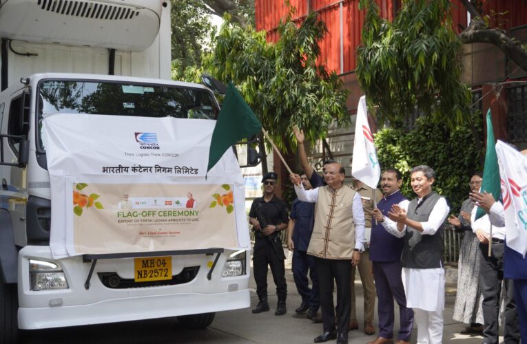 Ladakh Organic Apricots Exported to UAE in Historic 1,000 MT Trade Expansion