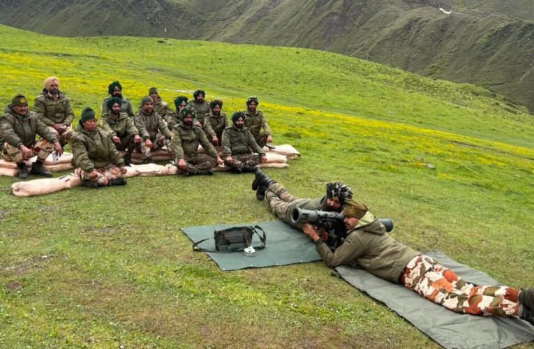 Gajraj Corps Conducts Joint Training with ITBP in Yangtse to Boost Interoperability