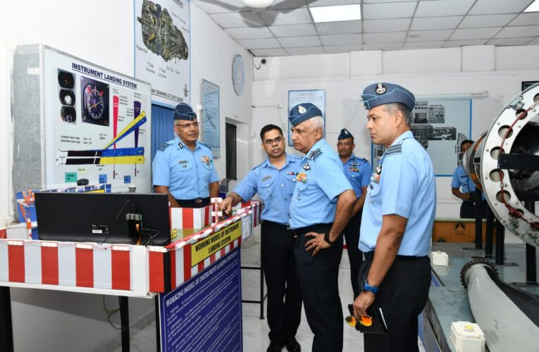 Air Marshal S Shrinivas Visits Air Force Station Begumpet, Emphasizes Training Excellence for IAF Operational Capability
