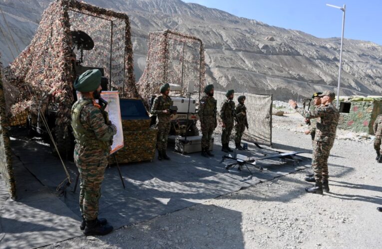 Surya Command Chief Reviews Tripeak Brigade’s Future-Ready Technology and Niche Capability Projects