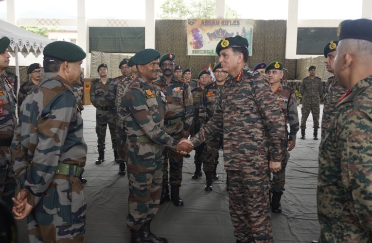 Army Chief General Dhiraj Seth Reviews Manipur Security Situation and Operational Readiness in Northeast Visit