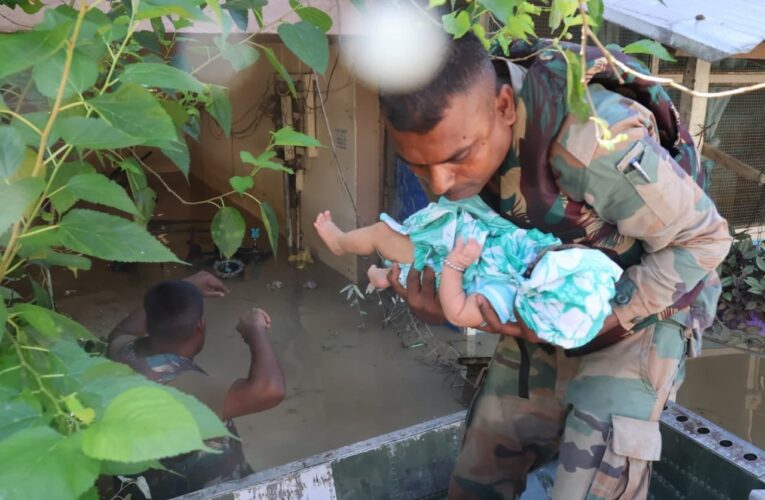 Assam Flood Relief: Indian Army Rescues Over 1,000 Civilians Under Operation Jal Rahat