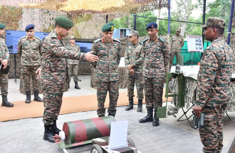 Kharga Corps Operational Readiness Reviewed: Lt Gen Manish Luthra Commends Innovation and Combat Capabilities