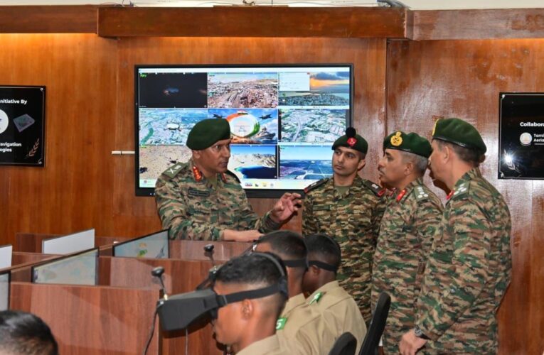 Northen Army Commander Pratik Sharma Visits Madras Regimental Centre in Wellington