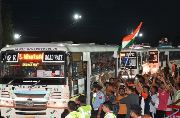 Shri Amarnath Yatra 2026 starts as first batch flags off from Jammu