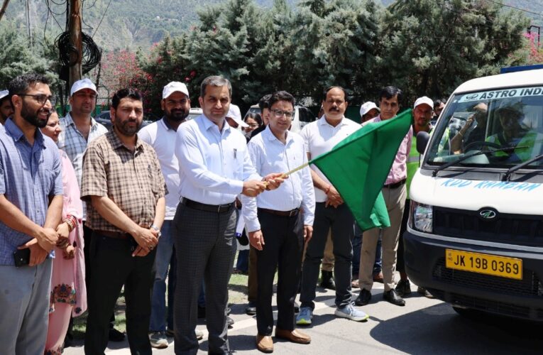 Ramban deploys door to door garbage collection vehicle for rural sanitation