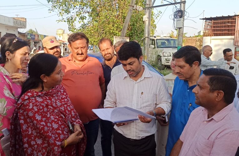 Jammu Municipal Corporation Commissioner reviews development works in Ward 61