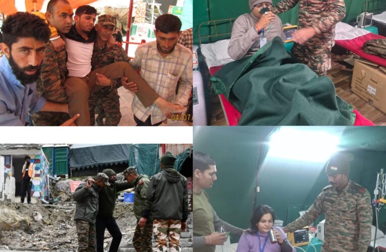 Army’s Swift Medical Response Ensures Safe Amarnath Yatra