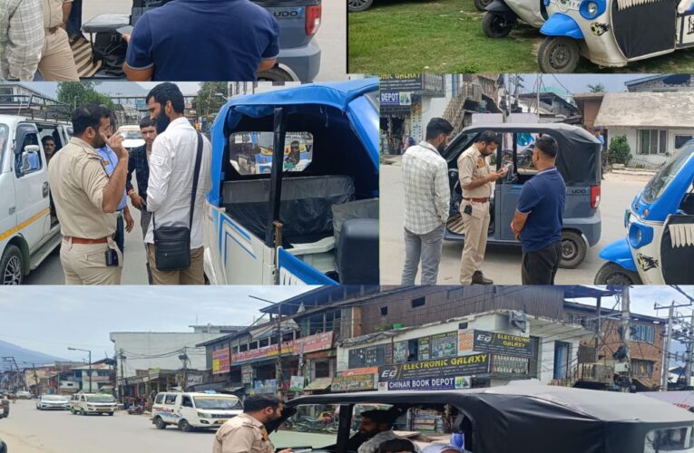 Kishtwar Transport Department Seizes Electric Autos for Fare Meter Violations