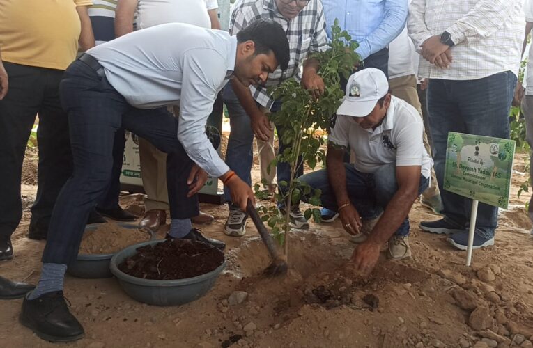 Jammu Municipal Corporation launches massive green campaign with plantation drive at Shanti Park