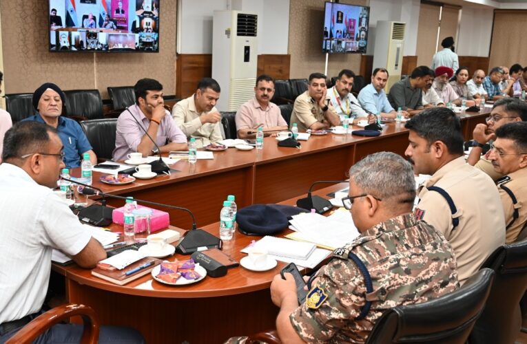 Divisional Commissioner and IGP Review Independence Day 2026 Preparations in Jammu
